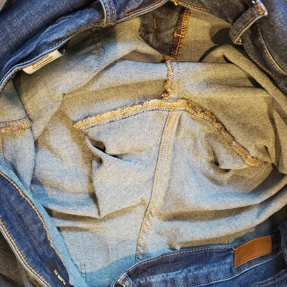 Judy Blue Boho Plus Size High Rise Ultra Flare Dark Denim Blue Jeans Size 22W - Picture 11 of 14